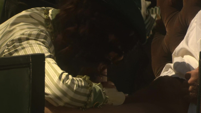 Worldwide Sex Movies: Carriage Sex in the Wild West - Curly Brunette in a...