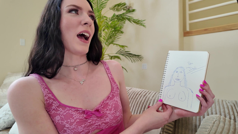 PornDudeCasting: An art audition with Celestina Blooms