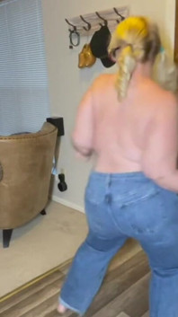 BBW Dancing Queen Shows off Her Jiggly Fat Body