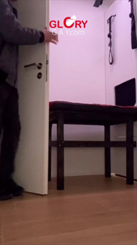 Ginger Twink’s Second Gloryhole Visit: Raw Fucked & Sucked Blindfolded