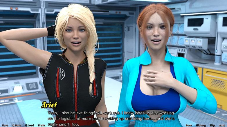 Dirty GamesXxX: Stranded In Space: seznamte se s holkami. Díl 2