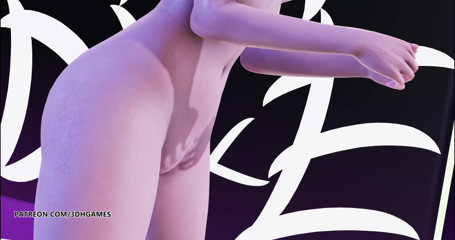 3D-Hentai Games: [MMD] Fiestar - tarian kpop epal pai Gwen berbogel