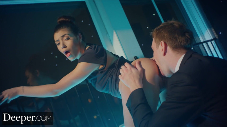 Deeper: Deeper. Brooklyn has rough anal sex with dance partner