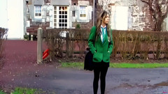 College Uniform: 上课迟到，萨曼莎·巴克斯顿