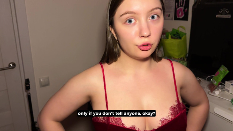 Niiikey: Petite Step Sis Fucks Me with Her Pussy and Mouth