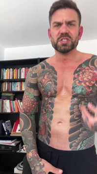 Tattooed Spanish Male