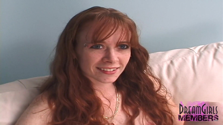 Dream Girls: Hairy Pussy Redhead Makes Her First Ever Nude Video