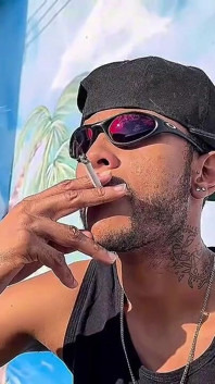 A Beautiful Day for a Cigarette, Sunbathing, and Moisturizing the Skin...