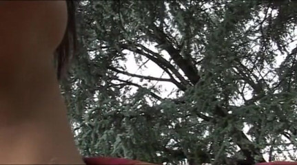 My porn family: Sexy italian whore plays with a dildo while she's sucking...