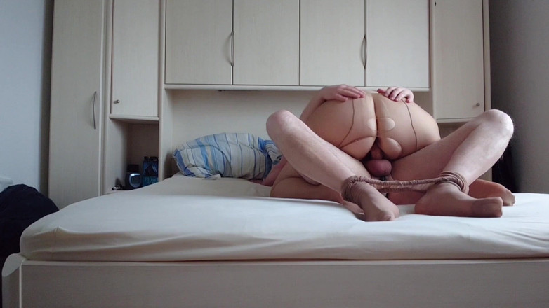 NylonjungeCarmen: Dikke MILF kont neukt met mijn harde lul