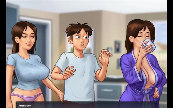 Miss Kitty 2K: Summertime saga v0.20.8 - ч.283 - Serenity повернулася від misskitty2k