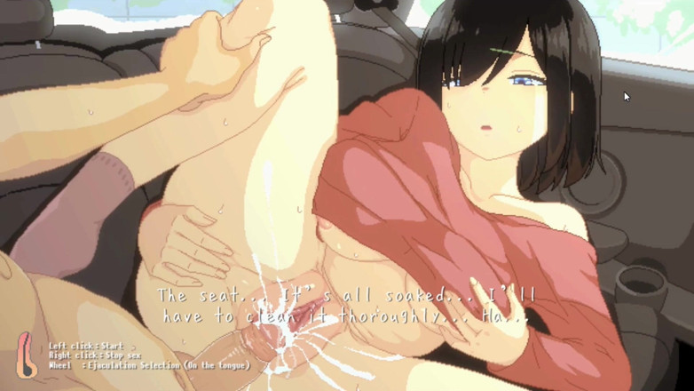 NSFWOtaku: Hentai游戏 - 丰满女郎在炎热的冬天 - 激烈的性爱和口交