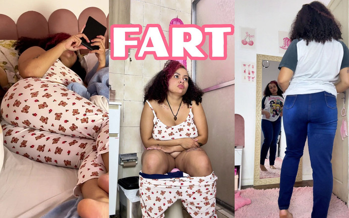 Cutiepiie Chubby: Rutinitas pagi gadis gemuk penuh kentut saat bersiap-siap