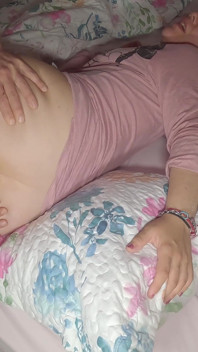 Hot MILF Fucked and Cum Inside Her Big Hairy Pussy by Her Neighbor While Her Husband Works