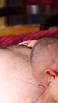 Bears Angel Ferrari and Dean Gauge bareback hard