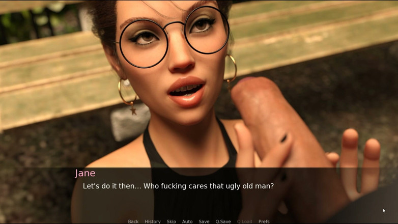 Sex game gamer: Dia benar-benar mahukan blowjob di taman