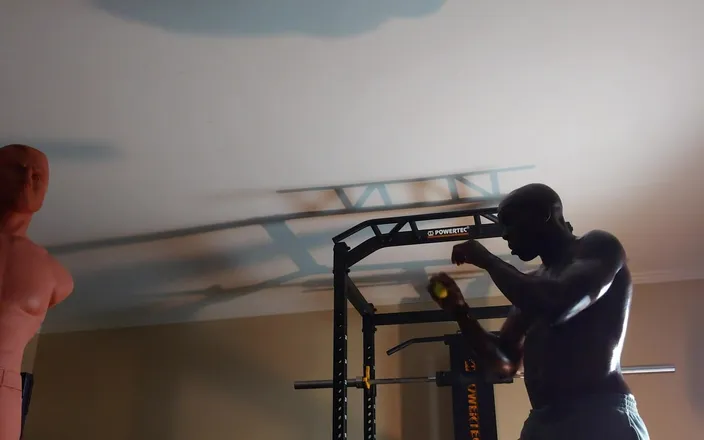 Hallelujah Johnson: Boxing drills