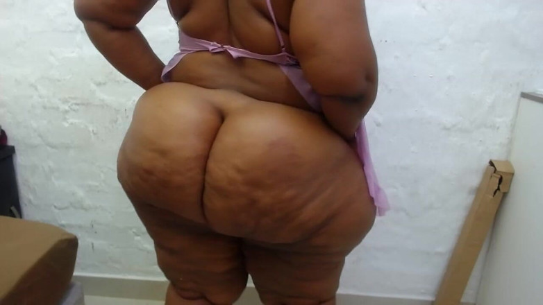 Big black clapping booties: Mi masturbo per il mio enorme culo bbW, Episodio 1016