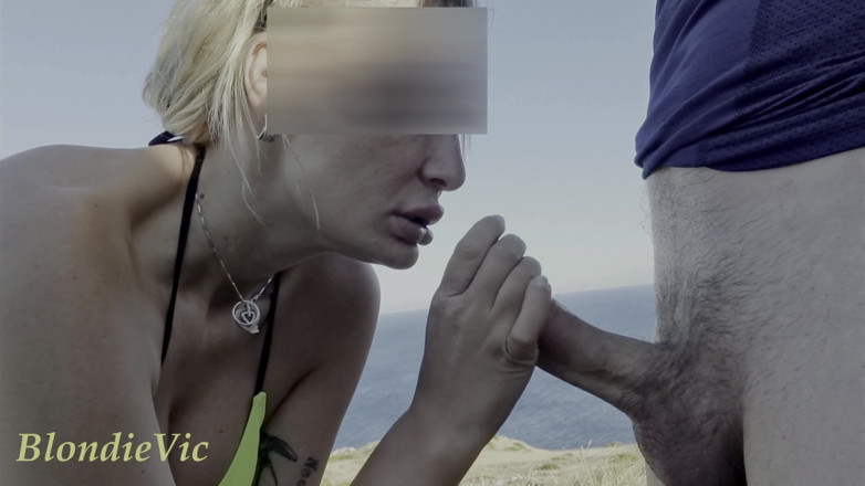 BlondieVic: we risk getting caught during sex on the beach