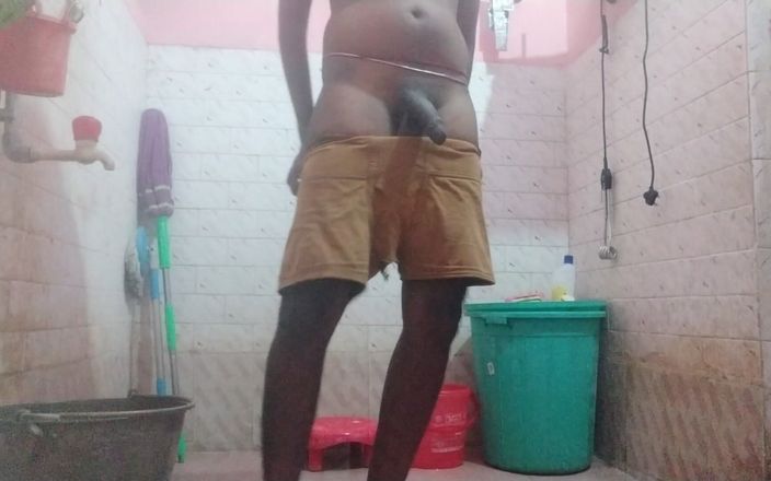 Tamil 10 inches BBC: Sexy baño nocturno tamil de 10 pulgadas bbc
