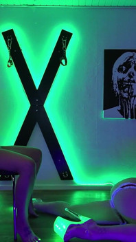 Rauchendes lapdance!