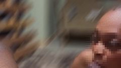 She Looks Good Sucking Big Black Dicks