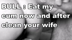 一个戴绿帽子吃精液的故事