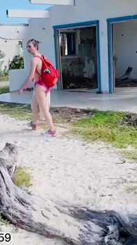 Futai pe plajă pe plaja Caribbean, muie, sex