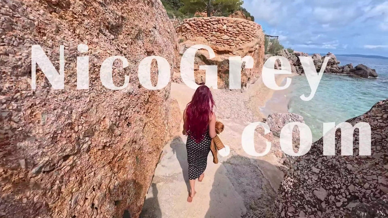 Johnny Grey: Veřejná POV zrzka dostává zábradlí - flexibilní Britka s přírodním zadkem...