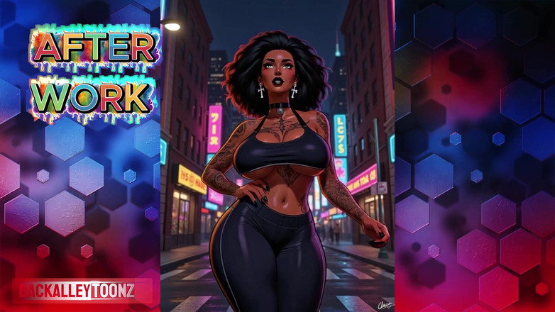 Back Alley Toonz: Wanda'nın dışarı günü - seksi bir patron hatunun hayatı