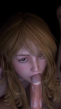 Zwei heiße küken blowjob doppelt | 3D-porno