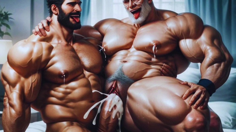 Real Story & Fantasy AI: Mature Trans Man Showing His Vagina. Compilation of Hentai Anime...