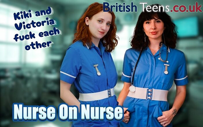 British Teens: Kiki Helix et Victoria Greene, infirmières après les heures de...