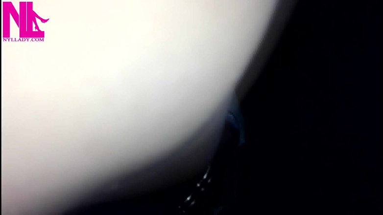 Nyllady: Pedal Pumping in Light Blue High Heeled Sandals and Anklet