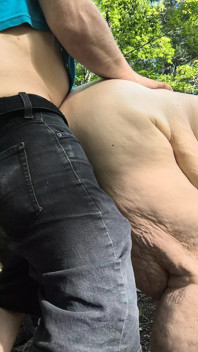 Dark Stranger Catches Her Dry Humping Her Ass Then Fucking Really Fast