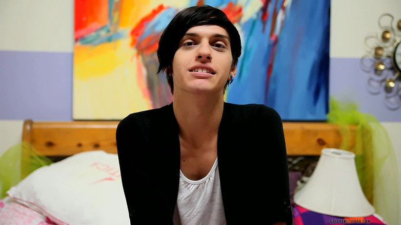 Lollipop Twinks: Twink spricht nach einem shooting