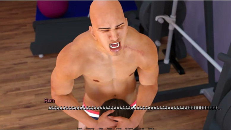 XXX Games Bunk: Laura Lustful Secrete - Gameplay - Odgrywanie roli - nastolatka jebana przez trenera...