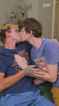 Cute Tall Twink Boy Gets Fucked by Dominant Guy