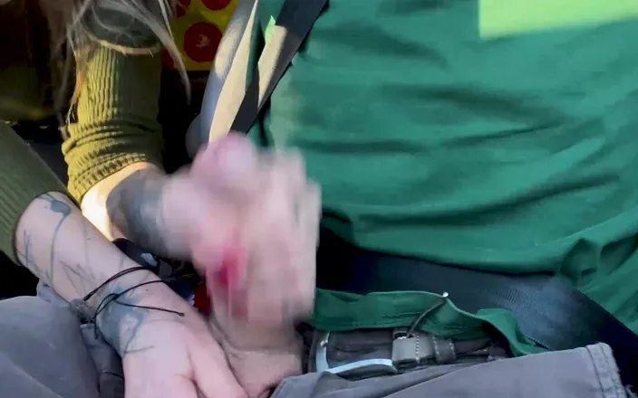 Cur1ouscoup420: Suck Him While He Drives