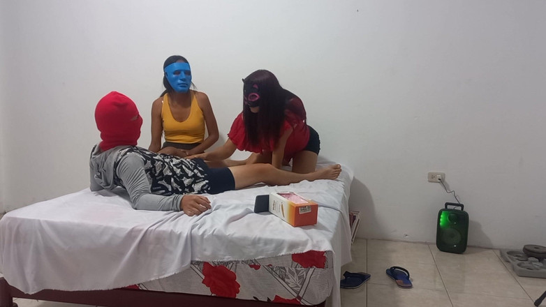 Martin13: デートは本当に熱くなります!彼女は義理の妹を連れてきて、フェラチオのやり方を学ばせました