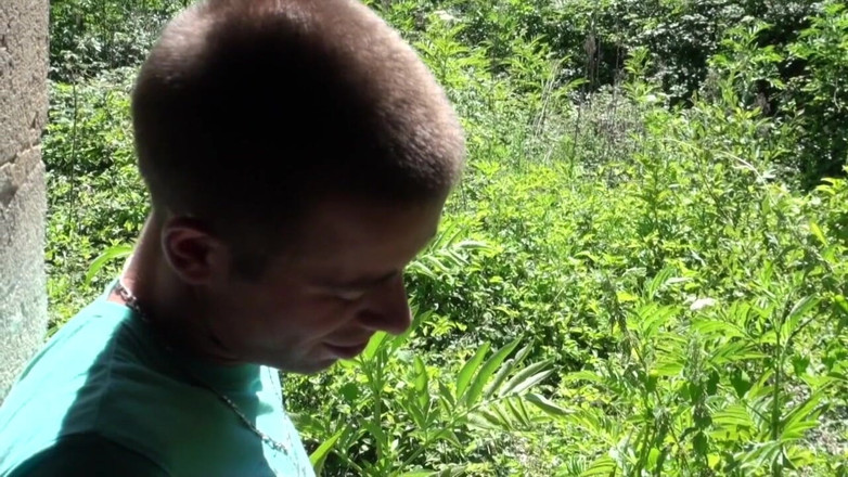 Gaybareback: Ebenholz-twink von hetero im freien benutzt