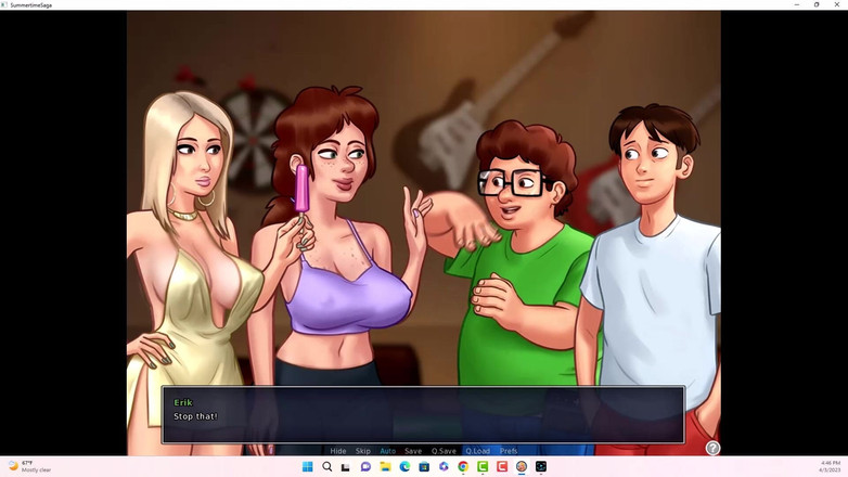 Johannes Gaming: Summertime saga - Johannes e Erik assistiram Iwanka, Iwanka deu a...