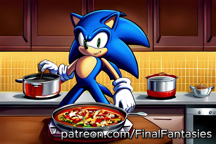 AI Porn: Порно история Sonic Ai