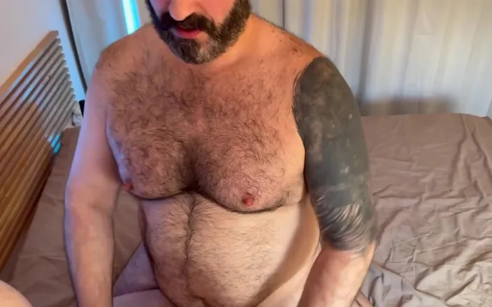 KurisuRedPanda: Daddy Bear Fucks My Ass Bareback (part 2)