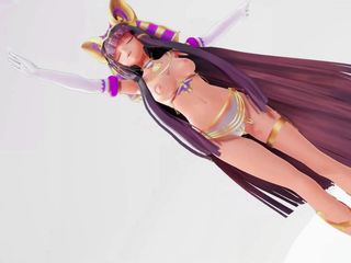 Smixix: Ramesses II kawaii 罢工成人脱衣舞 - 紫色手淫颜色编辑 smixix