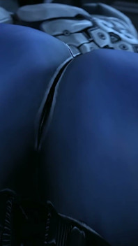 Ava - comandante de la nave espacial Futa follando y preñando porno en 3D