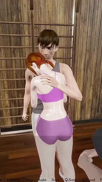 Ebony Teen Blows Fat White Loser-bound by Lust #5- Gameplay