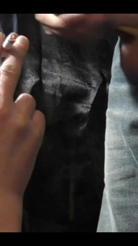 Smoking and Blowjob and Play with His Balls and Cumshot on My Face
