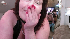 dawnskye1962: V618 Posílám tento modrý tanga nasycený v mém sladkém nektaru,...