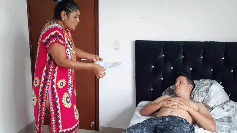 Aly Denali: Mature Woman Rides Her Stepson's Big Cock